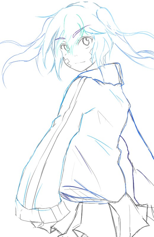 エネ落書き※線画