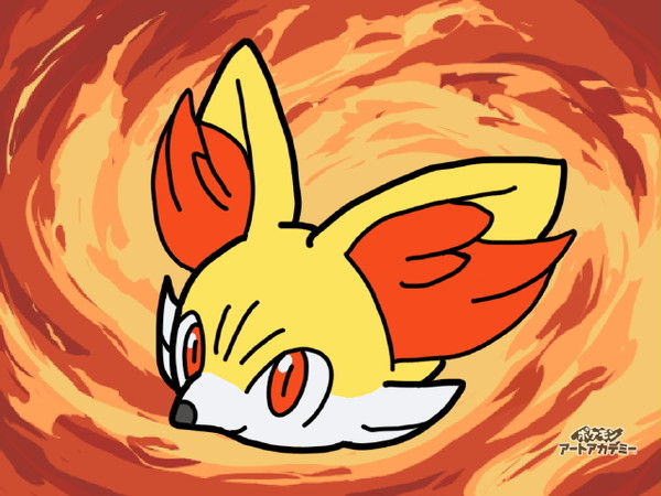 フォッコ描いてた