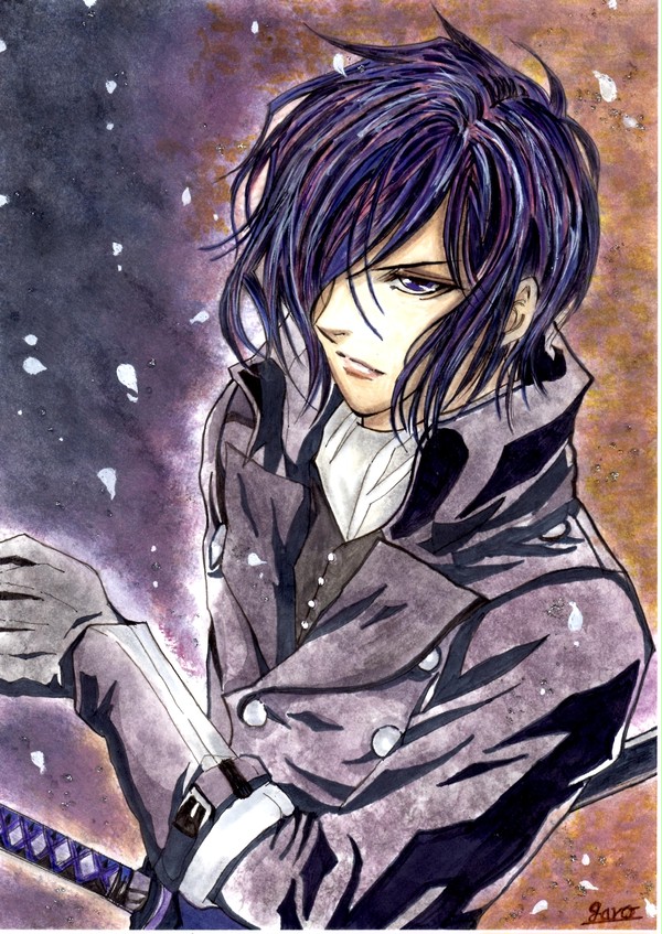 【薄桜鬼】斎藤 一 アナログで描いてみました♪