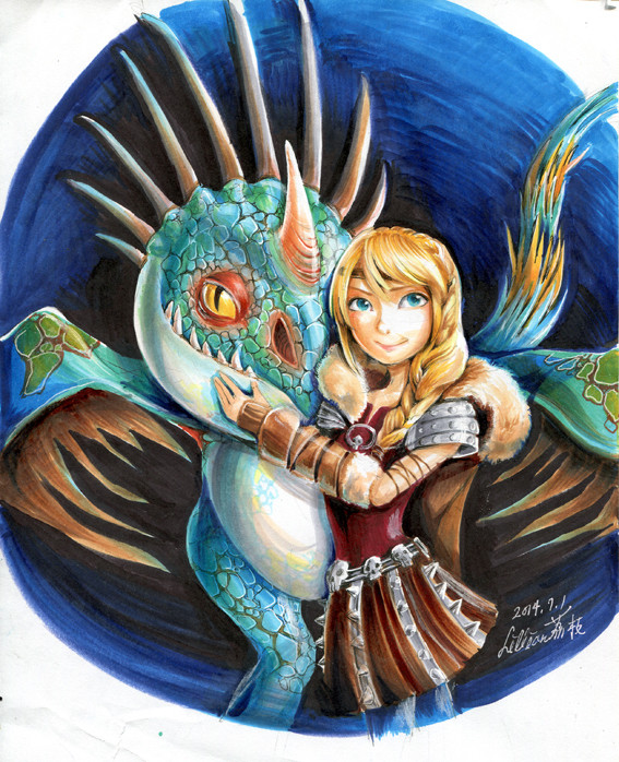 雅絲翠(好媳婦 how to train your dragon