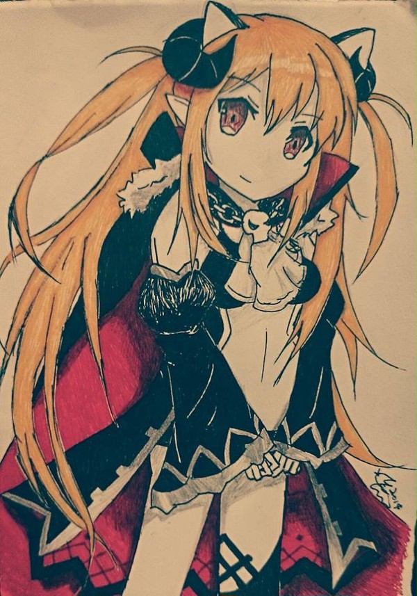 落描き