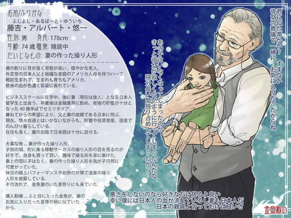 【金救】藤吉・アルバート・悠一【人間】