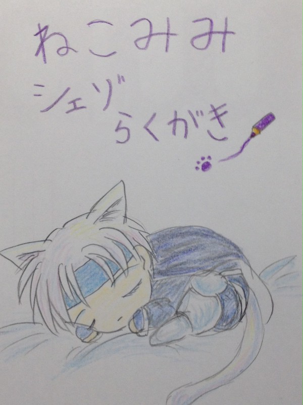 猫耳シェゾらくがき