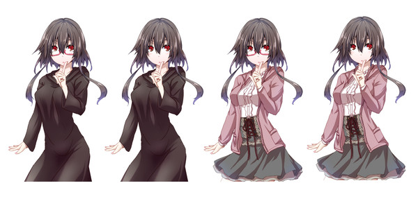 【フリー】クトゥルフTRPGセッション自キャラ立ち絵【素材】