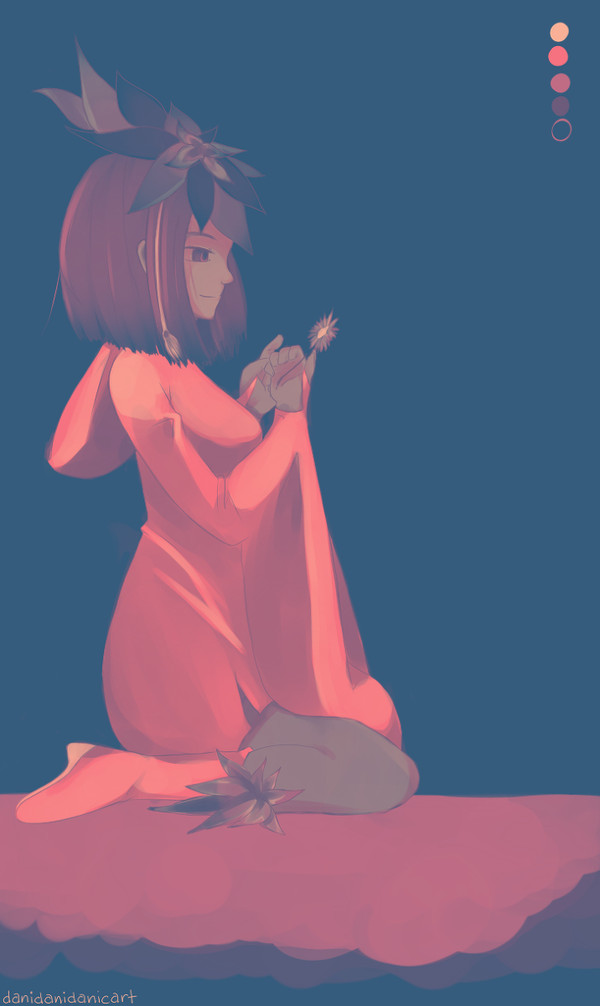 花のコラー