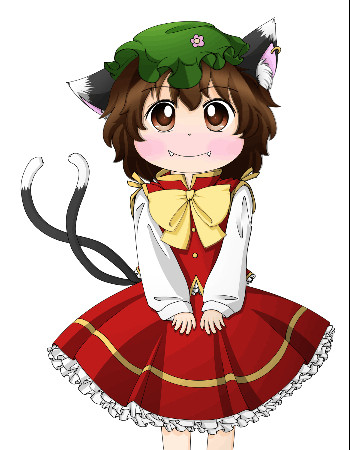 ちぇんちゃんで うごイラ