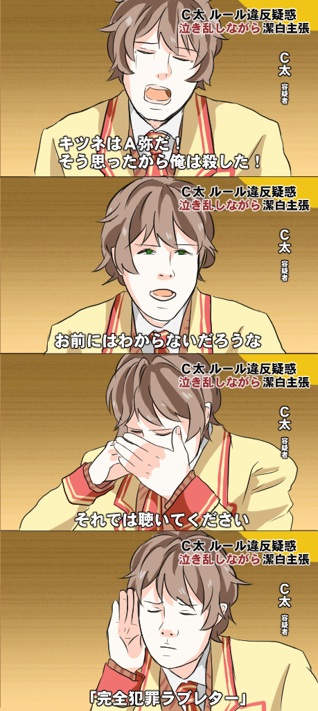 終焉号泣会見トレス