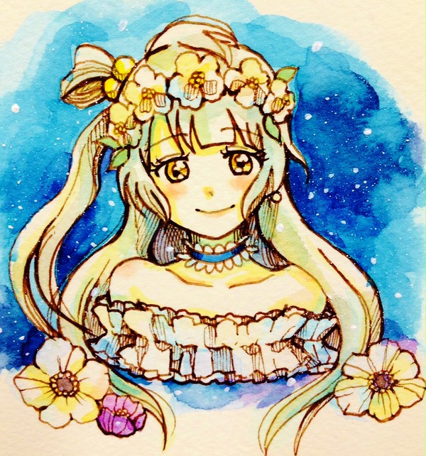 ユメノトビラちゅんちゅん　落書き
