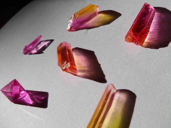 鉱石風レジン＊暖色系