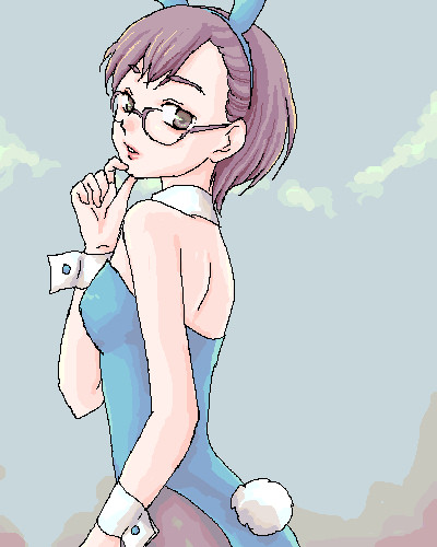 メガネバニーさん