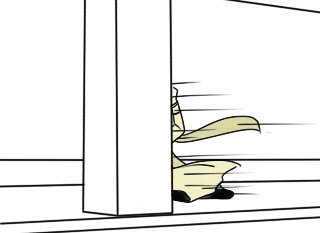 跪く
