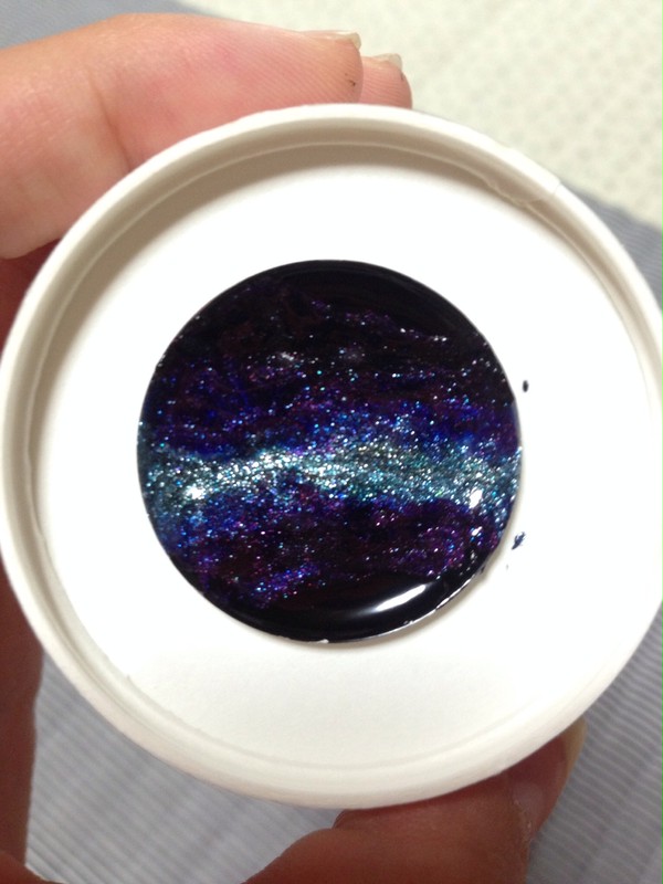 レジン 宇宙塗り