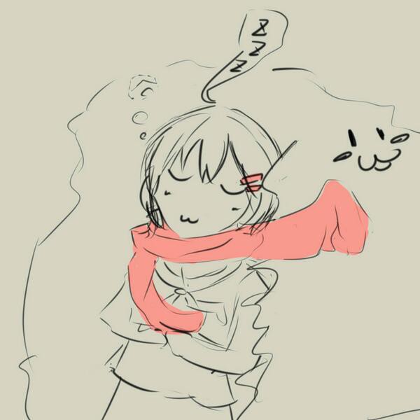 アヤノと枕