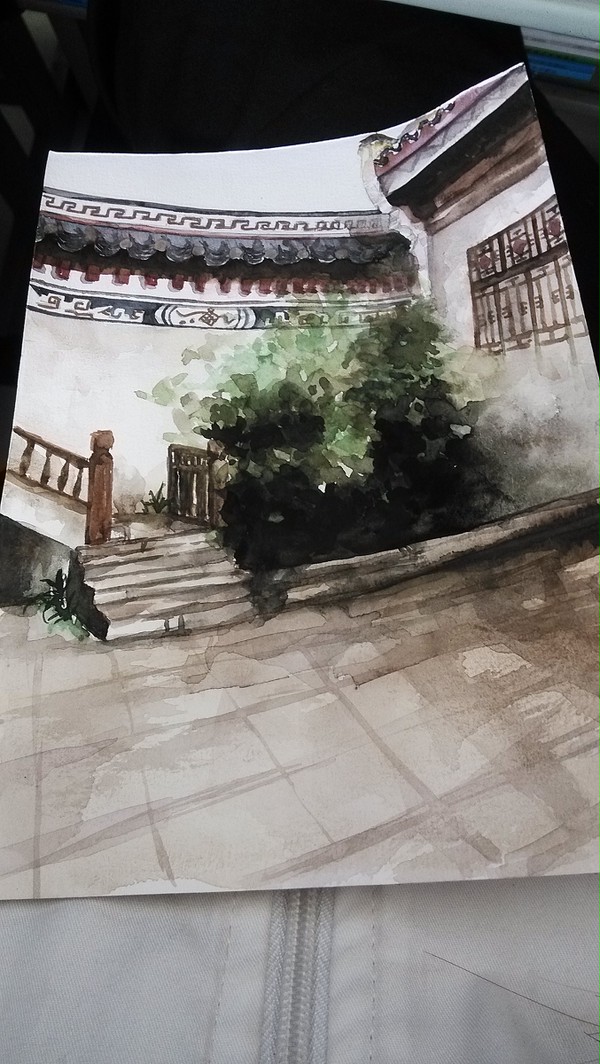 墙角