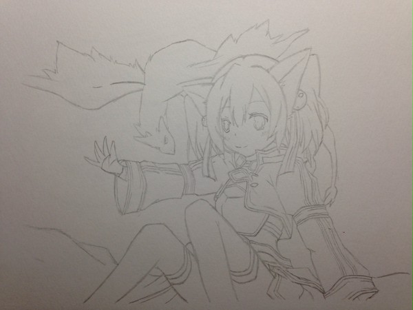 シリカちゃんとピナ
