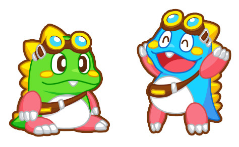 LINE パズルボブルに敵キャラクターたちが出来たら