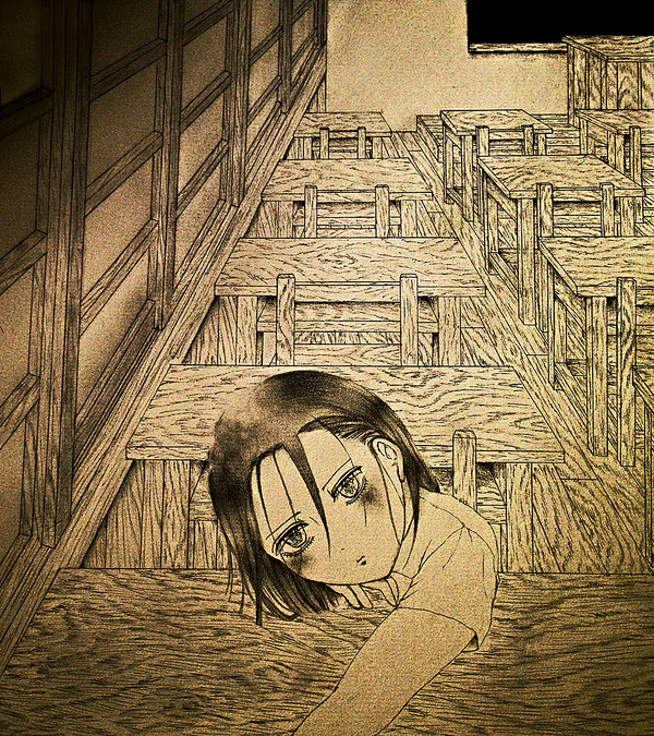 教室に