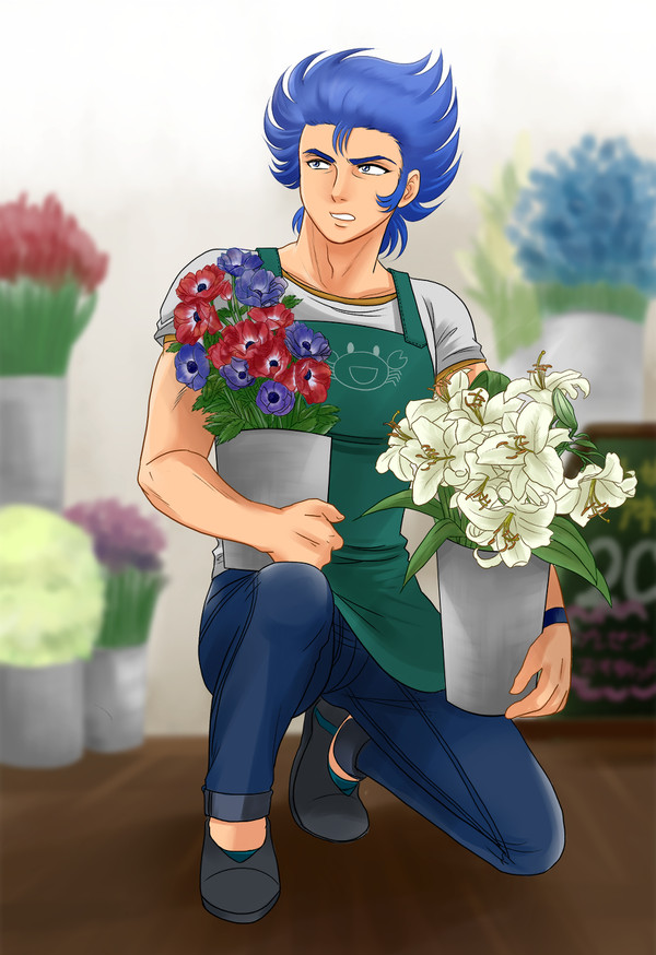蟹の花屋さん