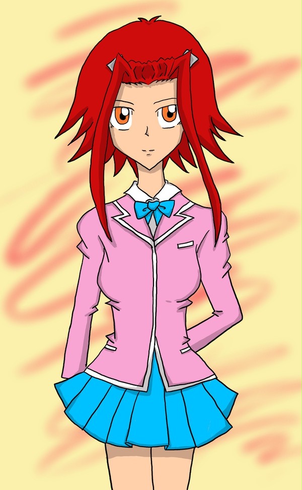 童実野高制服着せてみた