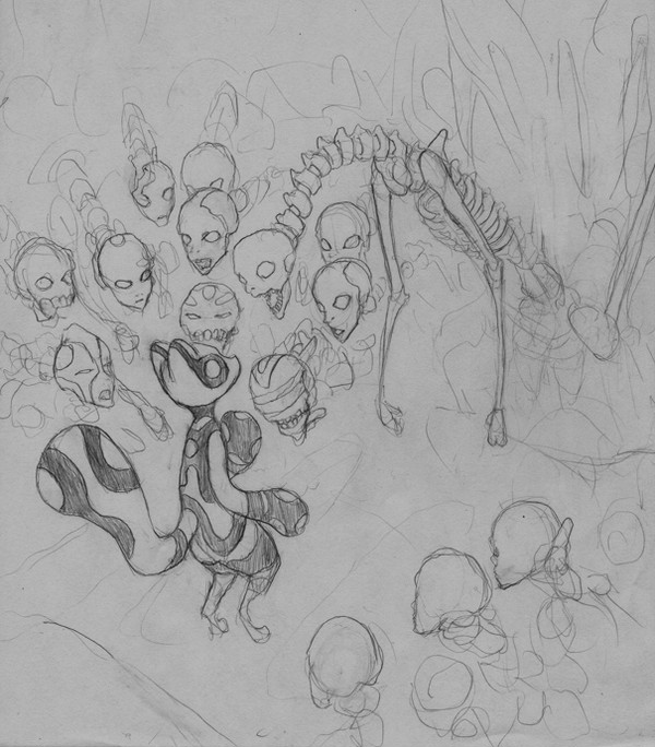 Work Sketches.