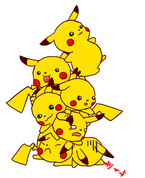 ピカチュウ積んでみた