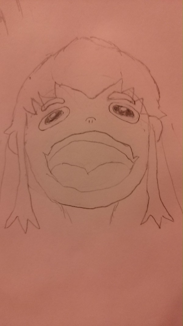 アオリを描く