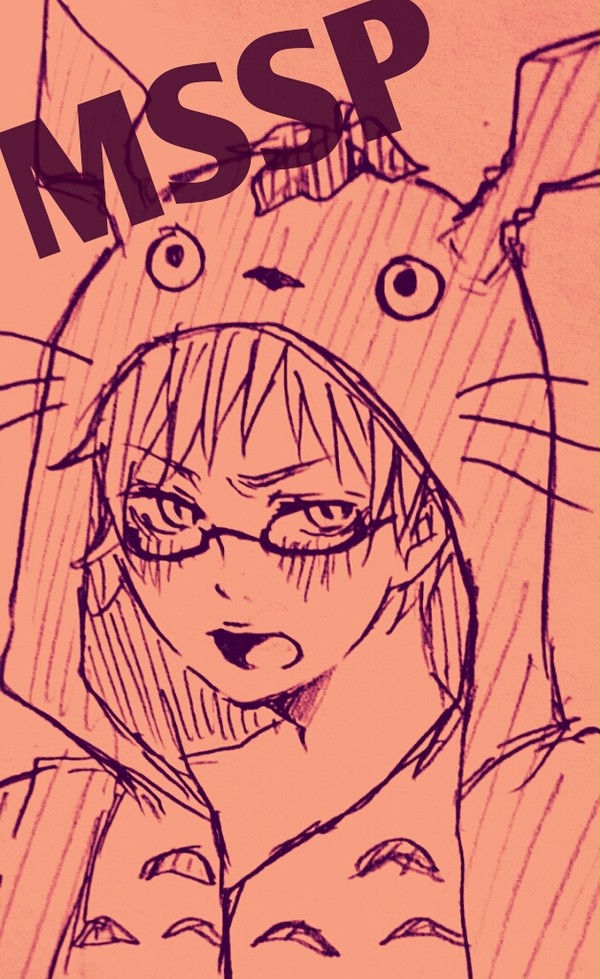 【MSSP】トトロ落書き