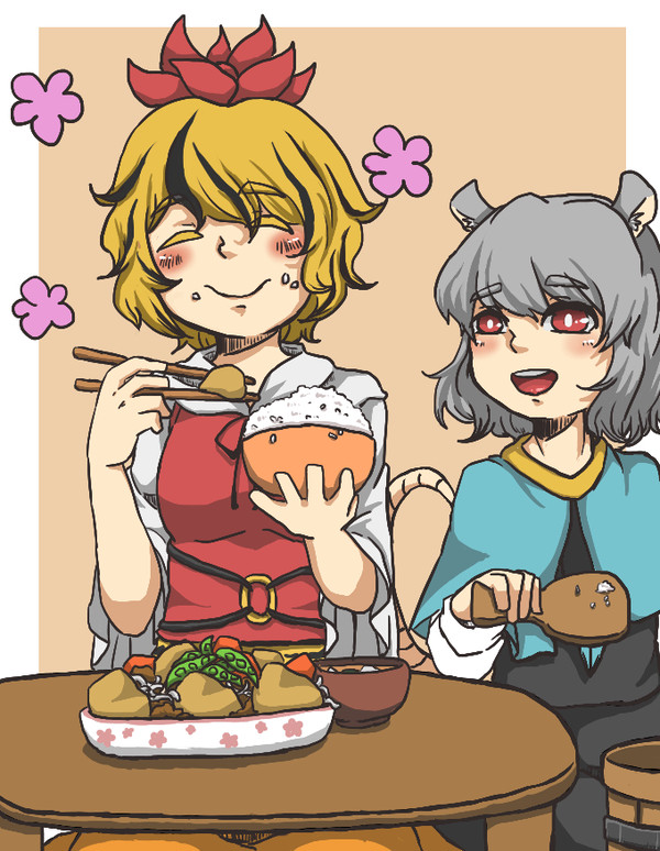 いっぱい食べてくださいね