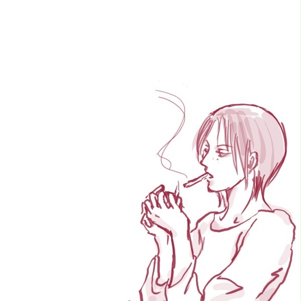 山奥ユミルとタバコ