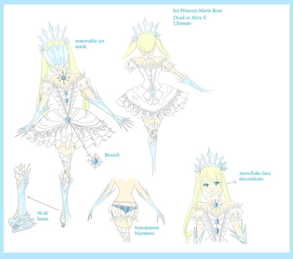 Ice Princess Marie Rose