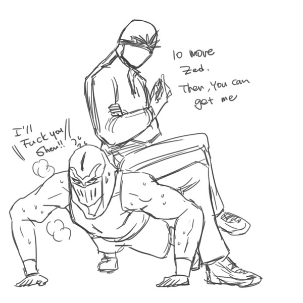 Trainer Shen and Zed