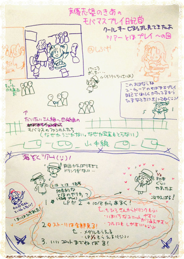 【声優志望女子のモバマス日記】クールキービジュアル・ツアーの回
