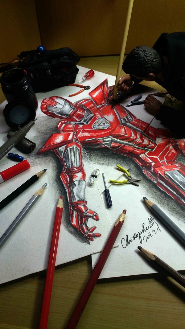 Tony Stark create ironman