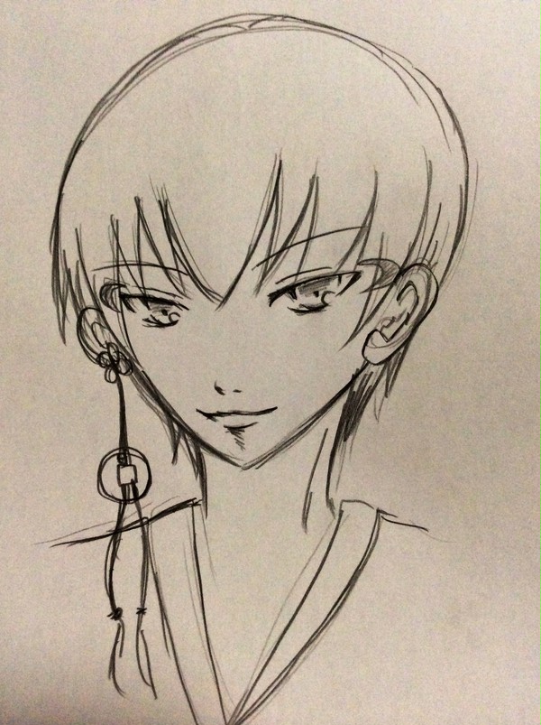 【落書き】白澤【下書き】
