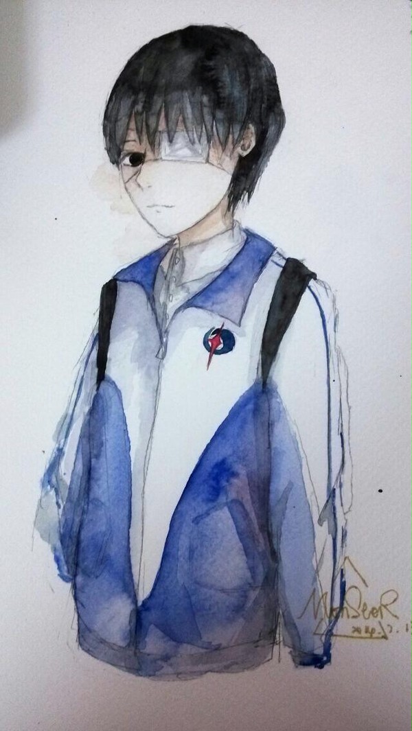 穿着天朝校服的金木^q^