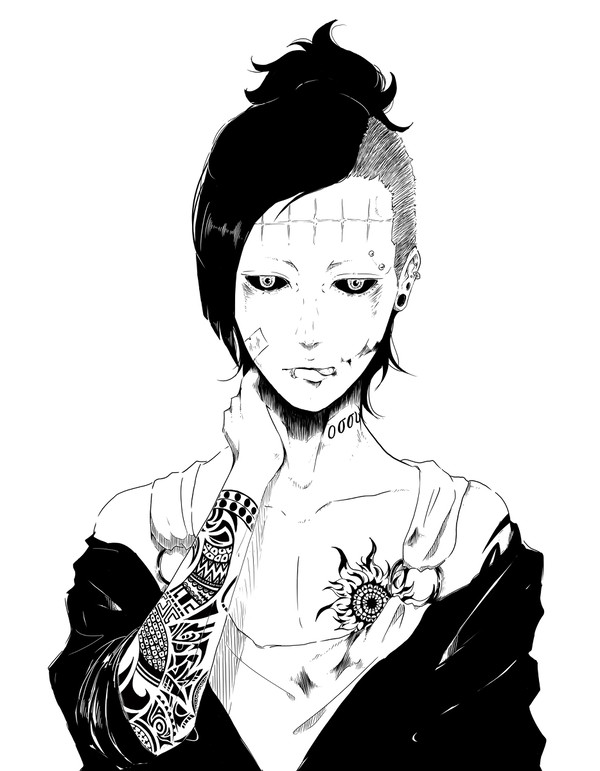 東京喰種ウタ白黒