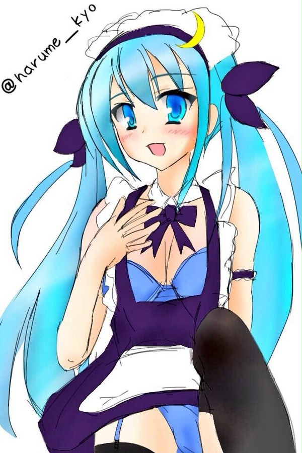 四葩ちゃんメイドコス