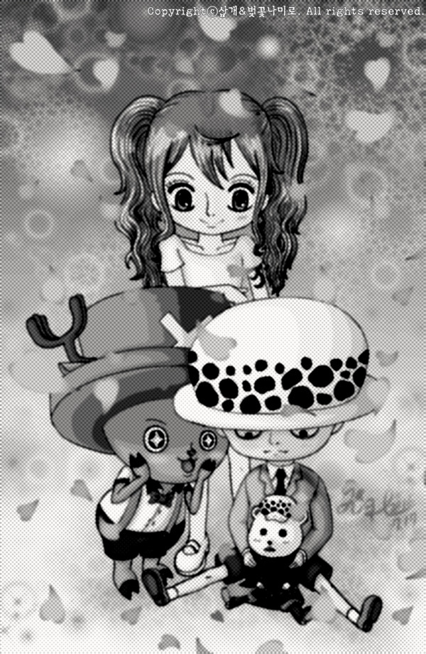 Lovely Pretty　ロー&チョッパー&ナミ