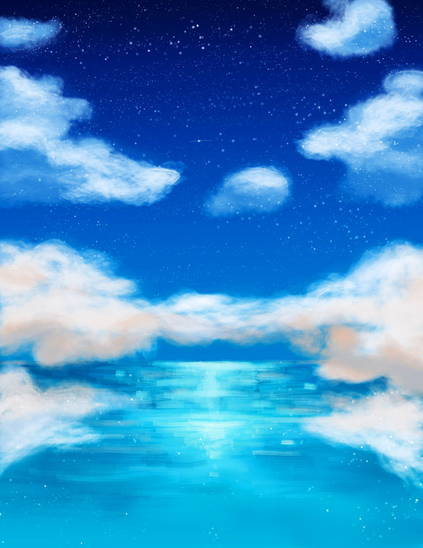 海と光