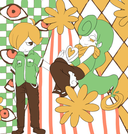 マモルくんとモテヌスくん