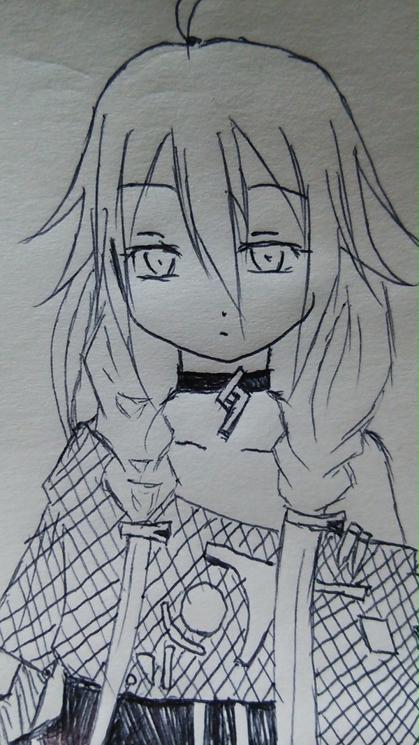 ペンで描いたいあちゃん