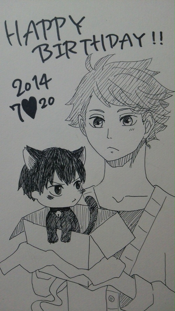 HAPPY BIRTHDAY!! 及川さん！