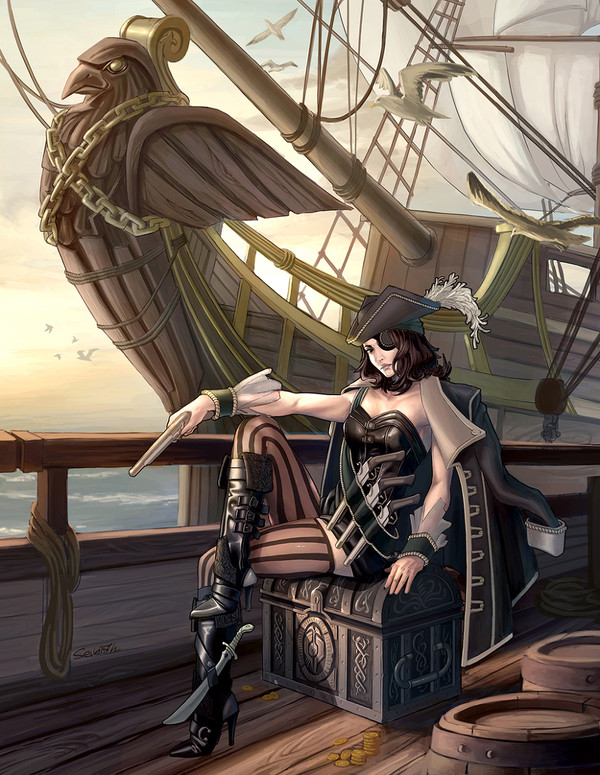 海賊女船長