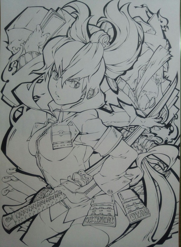 線画04