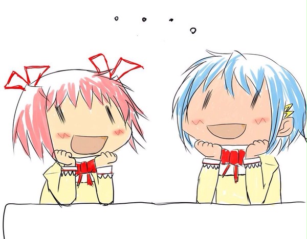まどかちゃんとさやかちゃん