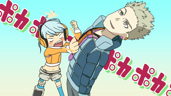 エルフリーデがポカポカしてるだけ