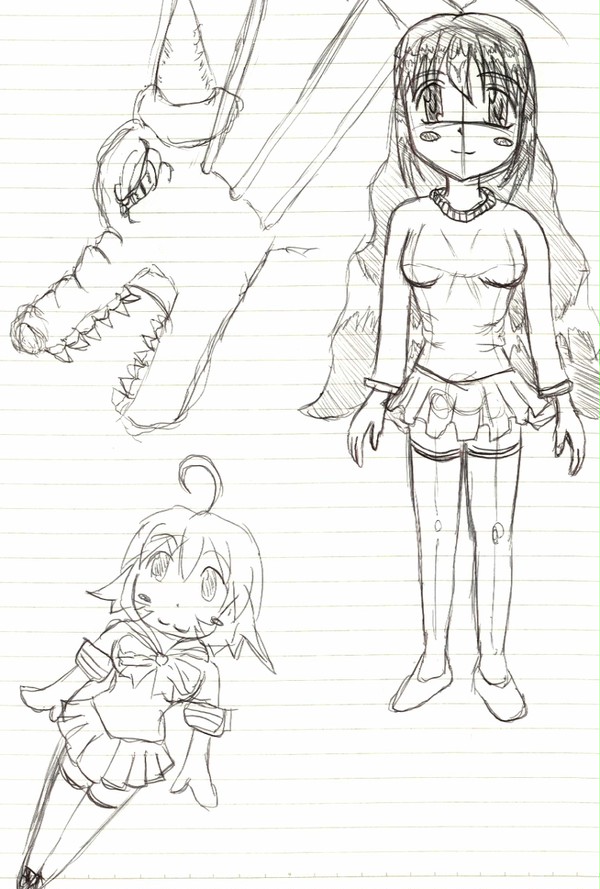 お絵描き練習