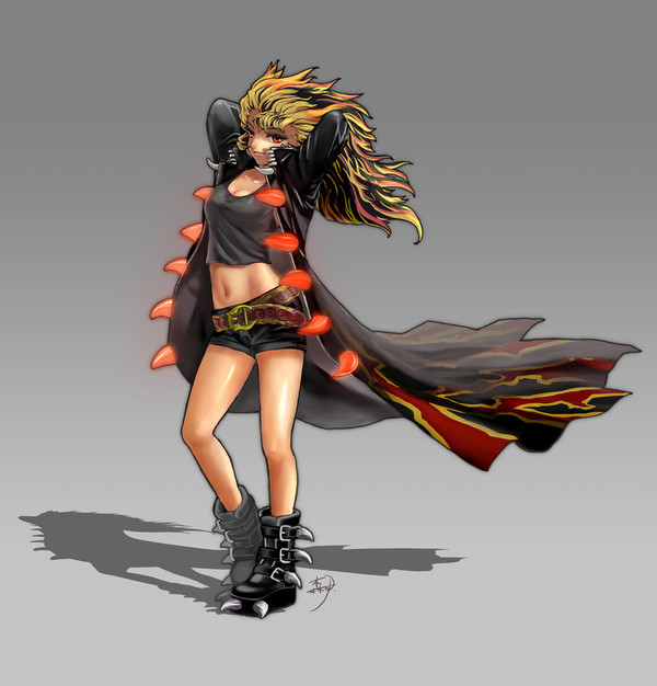 【怪獣擬人化】バトラ