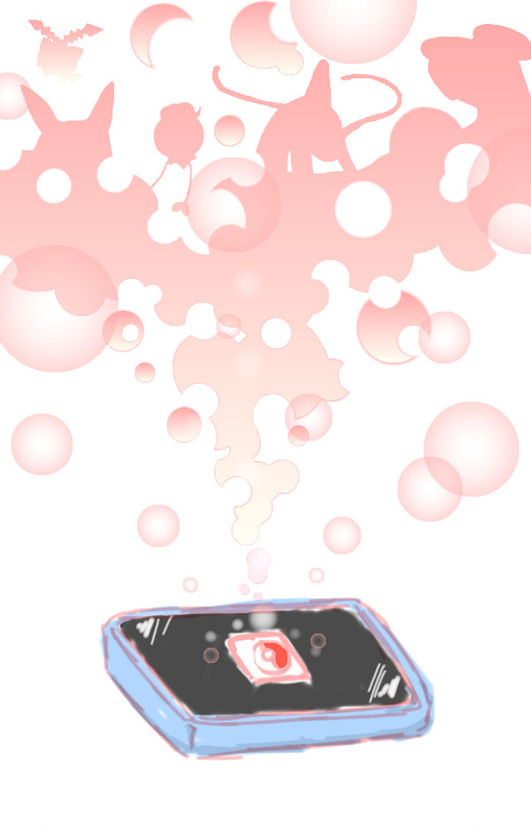 【ポケモバ】らくがき【交流】