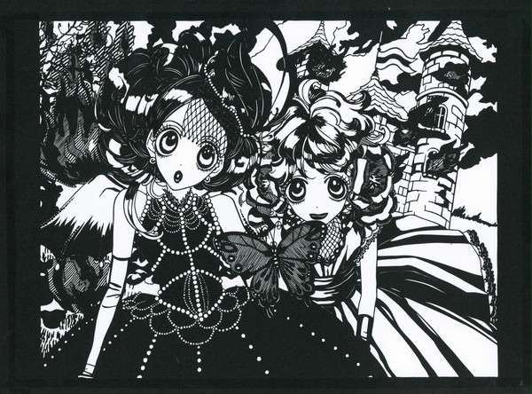 シュガシュガルーン 【切り絵】
